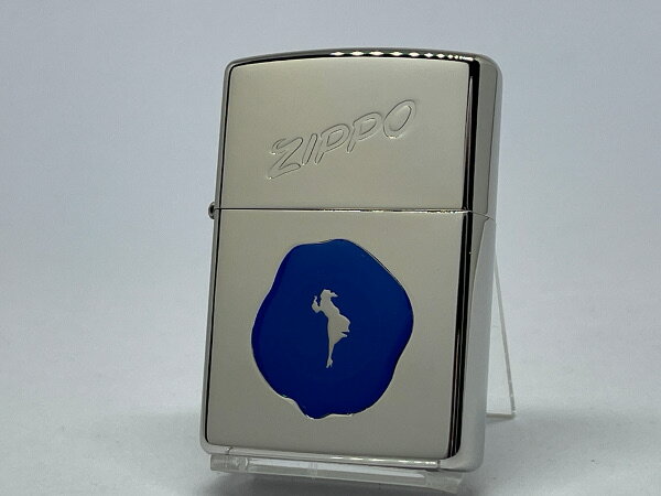 ZIPPO[ジッポー]シーリングスタンプガール SV/BL ダイヤノシルバー 1201S858【楽ギフ_包装】