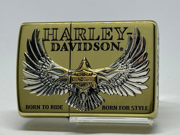 送料無料 ZIPPO[ジッポー] HARLEY-DAVIDSON(ハーレーダビッドソン)フライング・イーグル BSイブシ HDP-..