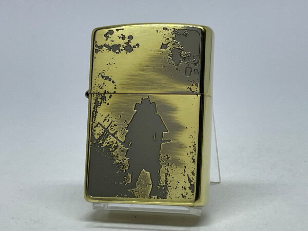 送料無料 ZIPPO[ジッポー]武者 BO ブラスアンティーク仕上【楽ギフ_包装】