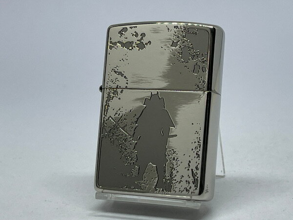 送料無料 ZIPPO[ジッポー]武者 NO ニッケルアンティーク仕上【楽ギフ_包装】