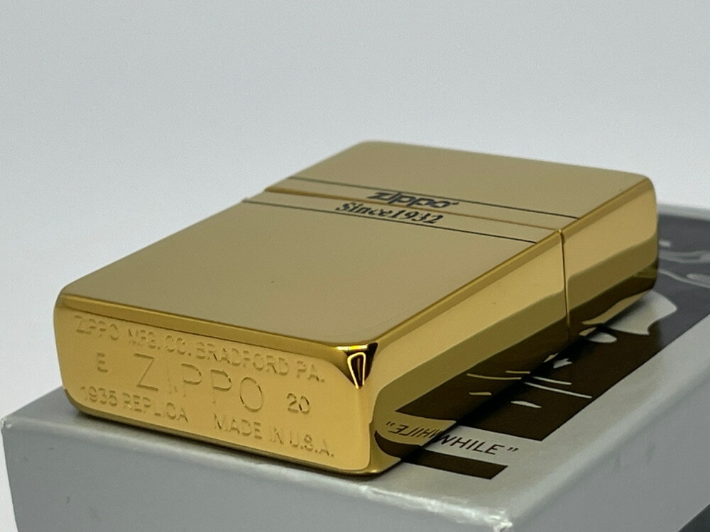 【送料無料】ZIPPO[ジッポー]1935レプリカ ZP 1935ベーシック ゴールドチタン【楽ギフ_包装】