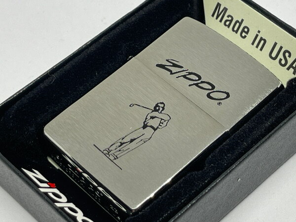 送料無料 ZIPPO[ジッポー]ZP ZIPPO ART クラシック 4「ゴルフ」【楽ギフ_包装】