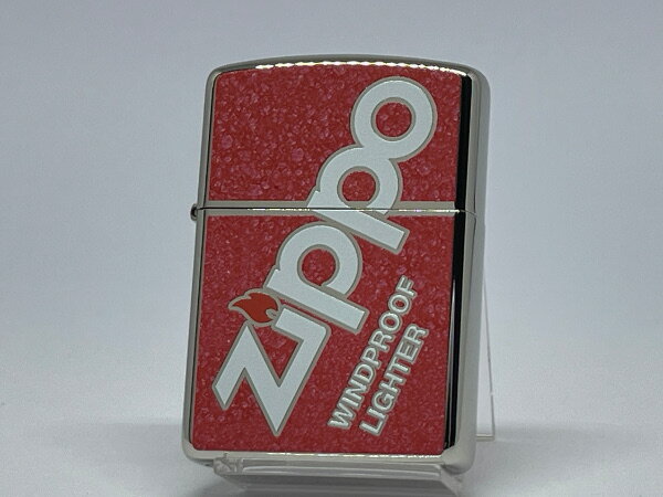 ZIPPO[ジッポー]アーマー 両面加工 Zippoロゴシリーズ レッド 162ZL-RD【楽ギフ_包装】