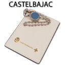 カステルバジャック CASTELBAJAC 牛革 パスケース Loulou ルル メンズ ホワイト 定価7,260円 定期入れ リール式 レディース