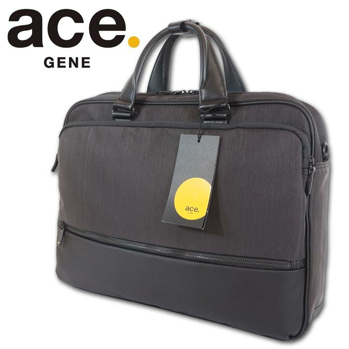 ブリーフケース エースジーン ace. GENE 2WAY ブリーフケース コンビライト B4 メンズ ブラック系 ビジネスバッグ 15インチPC対応 軽量