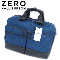 ゼロハリバートン ブリーフケース ゼロハリバートン ZERO HALLIBURTON ビジネスバッグ メンズ ネイビー 紺 B4 2WAY ブリーフケース 3方開き エキスパンダブル 定価40,700円