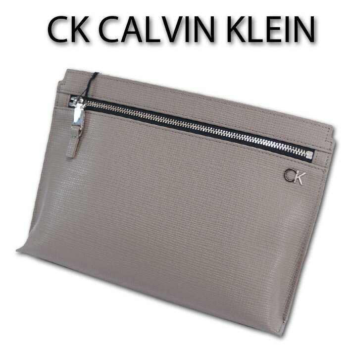 カルバン・クライン 結婚式向きバッグ メンズ CKカルバンクライン CK CALVIN KLEIN 牛革 クラッチバッグ セプター メンズ トープ セカンドバッグ ポーチ バッグインバッグ 定価22,000円 レザー 冠婚葬祭 結婚式