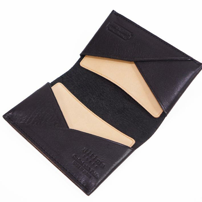 ウルティマトーキョー ultima TOKYO 牛革 名刺入れ メンズ ブラック 黒 カードケース 日本製 無料ラッピング可能