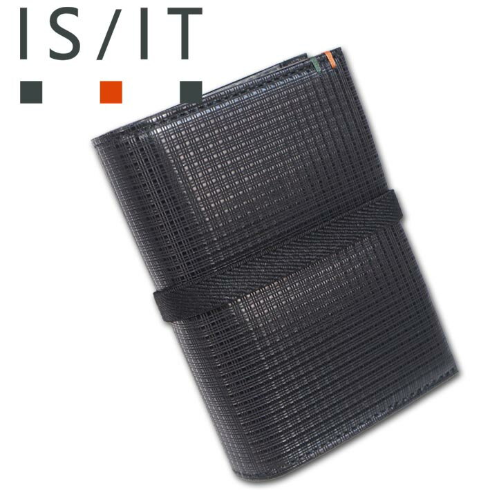 イズイット IS/IT 牛革 カードケース ツール ブラック 黒 定価10,230円 本革 カードホルダー クリア ファイル 51枚 大容量 シンプル 無料ラッピング可能