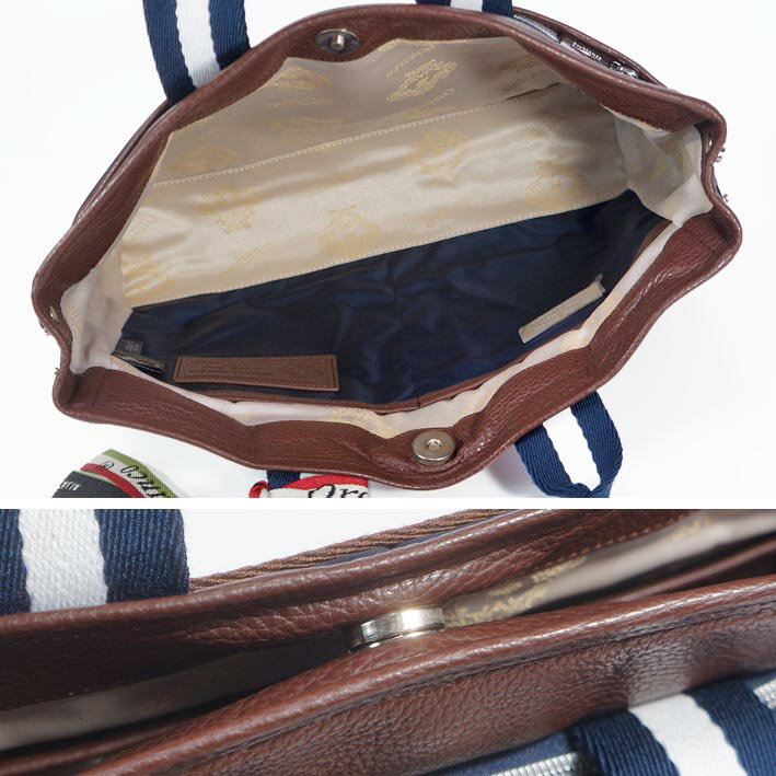 オロビアンコ Orobianco ハンドバッグ ビジネスバッグ バッグインバッグ メンズ レディース ネイビー 紺 ナイロン 一部牛革 軽量 布袋付き