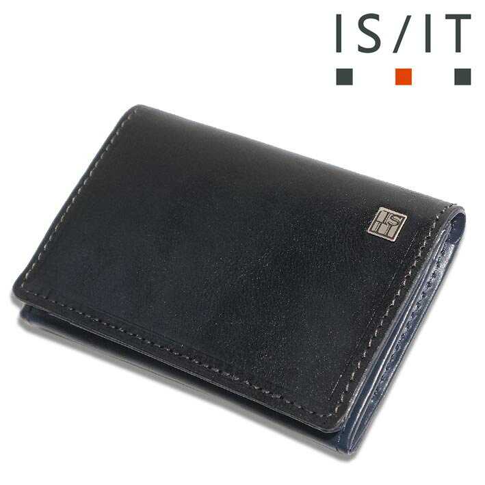 ■ブランド IS/IT ■状態 新品・未使用 ■サイズ 約11cm×約7．5cm×約1．5cm （必ず実寸をご参考下さい。誤差はご容赦下さい） ■素材 牛革(イタリアンショルダーレザー) ■カラー ブラック ■商品説明 イズイット IS/IT のカードケースです。透明感のある光沢が特徴の、イタリアンショルダーレザーを使用した名刺入れ。イタリアの伝統的なタンポナート染色の手作業による自然なムラ感と綺麗な発色が魅力です。光沢感の違う二色のメッキで表現したミニマルなサイズ感のロゴプレートが、さり気ないポイントになっています。 100%植物タンニン鞣しのヌメ下地を使用し、タンポナート染色によって職人が1点1点染め上げています。手作業による自然なムラ感とイタリアンレザーらしい綺麗な発色が魅力の素材です。使い込んだ時に艶感が深まるエイジングを堪能することができます。 光沢感の異なるツートンメッキで表現したミニマルなサイズ感のブローチ。小さいサイズながらも、特殊なメッキ加工により繊細なブランドロゴをはっきりと表現し、価値観を高めています。 色はブラックです。 収納は メインルーム、カードポケット×4 箱付きですのでギフト、プレゼントにも最適です。 ■発送方法 ゆうパック 代引きは代引料400円 （運送会社の指定は出来ませんのでご了承下さい） ※ご注文の際にメールアドレスが使用可能か必ずご確認下さい。 ※この商品は他店舗でも販売しております。在庫数の更新は随時行っておりますが、お買い上げいただいた商品が、品切れになってしまうこともございます。 その場合、お客様には必ず連絡をいたしますが、キャンセルさせていただく場合がございますことをあらかじめご了承ください。