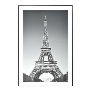 乐天商城 - アートパネル アート 写真 モノクロ エッフェル塔 60cm×90cm A1サイズ相当 大判 縦置き 縦長 壁掛け 立てかけ リビング 廊下 おしゃれ フォト