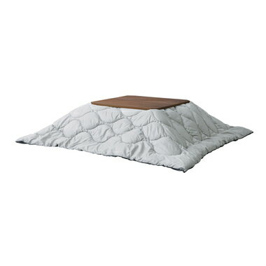 こたつ布団 正方形 190cm四方 天板サイズ80×80以下推奨 リバーシブル 撥水加工 シンプル コンパクト 収納バッグ付き [3]