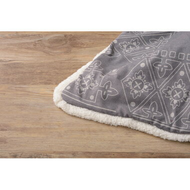 こたつ布団 薄掛け 正方形 185cm×185cm グレー ポリエステル おしゃれ シンプル ナチュラル リビング 薄め 薄型 [3]