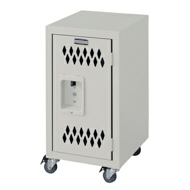 乐天商城 - ロック スチールチェスト Sサイズ 幅30.5 奥行38.5 高さ60 アイボリー 白 棚 サイドテーブル スチール おしゃれ シンプル キャスター付き 収納 小物収納