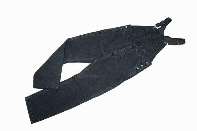 リーバイス Levis オーバーオール 黒 ユーズド加工 79107-0006 メンズ ワークウエア