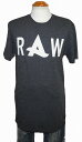 ジースターロウ G-STAR RAW 半袖Tシャツ アフロジャック コラボレーションモデル グレー メンズ 夏物 ロング丈 Afrojack 0147