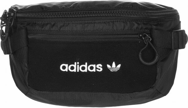 【中古】アディダス adidas オリジナルス ウエストバッグ 黒 GD50000 バッグ 鞄 ブラック メンズ レディース ユニセックス