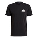 【中古】アディダス adidas 半袖Tシャツ 黒 メンズ GM2116 トレーニング フィットネス ジム ヨガ スポーツ ワークアウト ランニング AEROREADY 防臭 速乾 軽量 吸水 伸縮 3