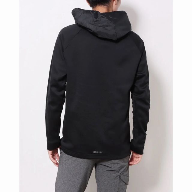 【中古】アディダス adidas GOLF プルオーバーパーカ 黒 COLD. RDY 保温 長袖プルオーバーフーディー メンズ アディダス ゴルフ HS4813 秋物 冬物 ブラック