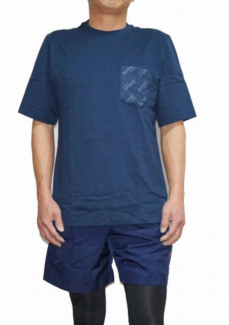  リーボック Reebok Tシャツ と ショートパンツ 紺 メンズ トレーニング ジム ワークアウト セットアップ 上下 スポーツ ウエア ランニング ネイビー カジュアル ハーフパンツ ショーツ 短パン