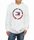 トミージーンズ パーカー 白 メンズ DM15686 トミーフィルフィガー TOMMY HILFIGER 春物 秋物 ホワイト