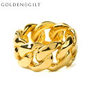 ゴールデンギルト Golden Gilt デザインバイティーエスエス Design By TSS マイアミキューバンリンク リング ゴールド Cuban Link Ring アクセサリー 男女兼用 ユニセックス メンズ レディース