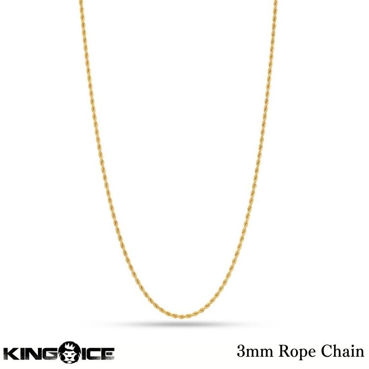Amazon | King Ice (キングアイス) ネックレス ゴールド テニス