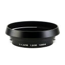 【P2倍+クーポン！SS】ライカ(Leica) M型用 メタルレンズフード 12504 (M1.4/35、M2.0/35用) ブラック［焦点工房厳選］