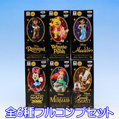 ディズニーキャラクターズ ワールドコレクタブルフィギュア story.00 Special Memories vol.2 バンプレスト（全6種フルコンプセット） 