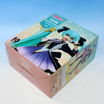 初音ミク 10th Anniversary フィギュア HATSUNE MIKU ボーカロイド グッズ プライズ タイトー（ポスターおまけ付き） 【即納】【数量限定】