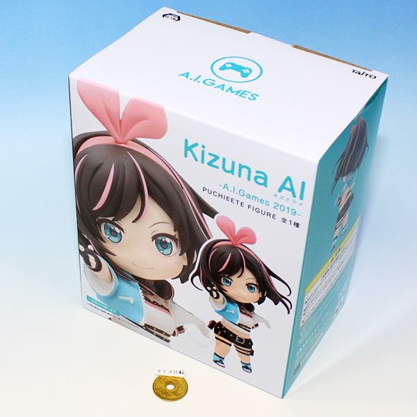 キズナアイ プチエットフィギュア -A.I.Games 2019- Kizuna AI PUCHIEETE FIGURE 台座付き 全1種 プライズ タイトー【即納】【数量限定】【セール品】
