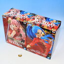 ワンピース TREASURE CRUISE WORLD JOURNEY vol.4 REBECCA NEFELTARI VIVI フィギュア アニメ グッズ プライズ バンプレスト （レベッカ＆ビビの2種セット＋ポスターおまけ付き） 【即納】【数量限定】 2