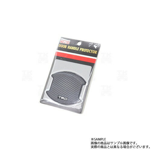 TRD ドア ハンドル プロテクター クラウン ブラック 小 2枚セット MS010-00023 正規品 (563101030