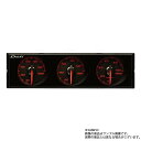 Defi デフィ DIN-Gauge Style21 ディンゲージ スタイル21 指針/赤 文字板/黒 目盛り/赤 照明/赤 DF14404 トラスト企画 (5...