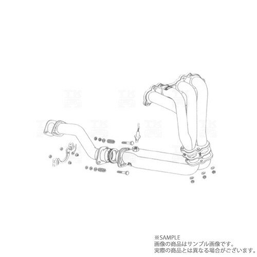 FUJITSUBO フジツボ スーパーEX エキマニ ブルーバード HU14 SR20VE 1997/9-1998/9 630-13465 トラスト企画 (759141090