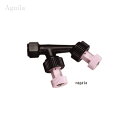 永田製作所 背負い動噴用DLタテ2頭口0.9 (G1/4)