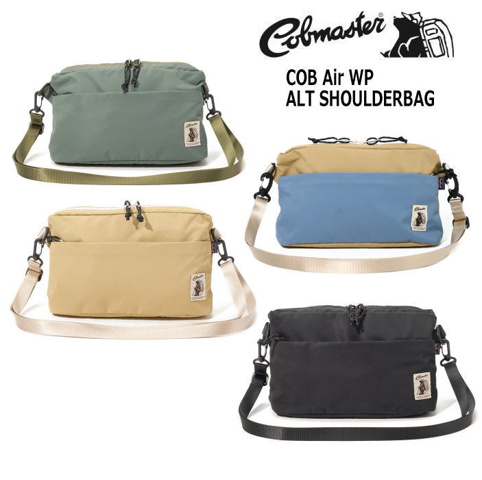 Rakuten - COBMASTER コブマスター COB Air WP ALT SHOULDERBAG ショルダーバッグ 軽量 丈夫 手提げ キャンプ アウトドア エコ 通勤通学 お稽古 BAG お買い物 アウトドア 男女兼用 81005400