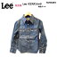 【 Sale!! 】 Lee キッズ Heritage ウエスタン デニム シャツ 本格派 大人顔負け westernshirt 薄色 LK1113-546 男女兼用 (110cm) ラスト 数量限定 羽織 ジュニア 子供服 男女兼用 お祝い プレゼント