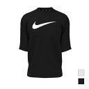 送料無料!! 30%off!!Sale!! NIKE ナイキ BOYS スウッシュ ロゴ ソリッド ショートスリーブ 半袖 ハイドロガード (120 - 160...