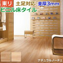 ビニル床タイル 東リ Pタイル ロイヤルウッド ナチュラルノーチェ (R) (PWT3251・PWT3252) 生地サンプル 引っ越し 新生活 お買い物マラソン