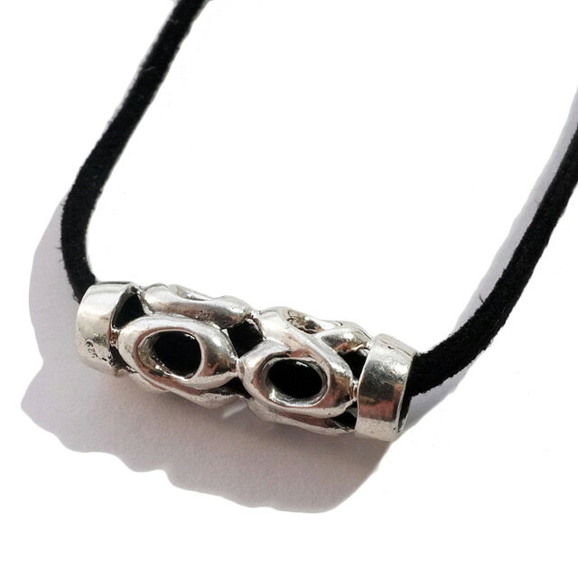 チューブ ローラー 筒 横長 ネックレス シルバー925 silver925 ペンダントトップ ペンダントヘッド メンズネックレス