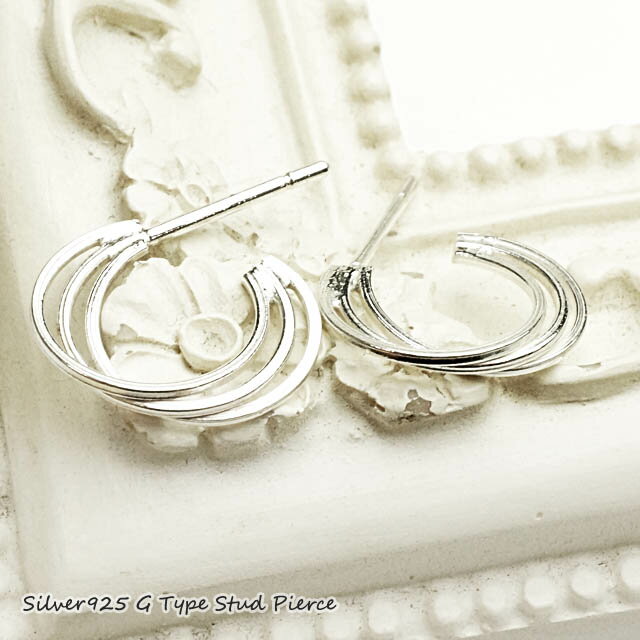 ǥ ԥ ץ С925 3ܥ饤󤬽ŤʤäǥGåɥԥ(e-10-1) С925 silver...