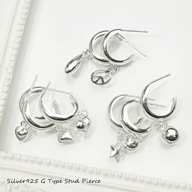 ǥ ԥ С925 ϡ ݶ  ޷ İդĤGåɥԥ(e-12) С925 silve...