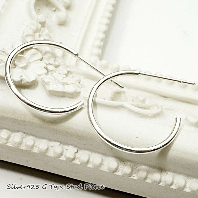 ǥ ԥ С925 18mm ٿȤΥץGաפΥåɥԥ (e-13-5) С925 silver925...