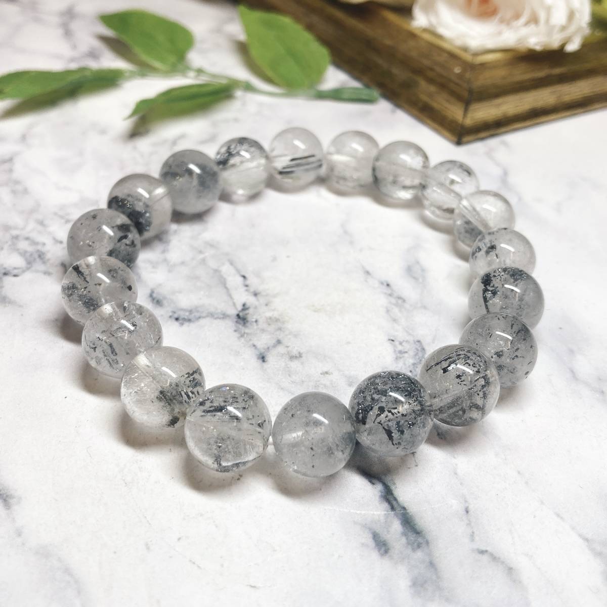 No.yE4731zXeBuiCginNH[c11uXbgStibnite in Quartzbracelet