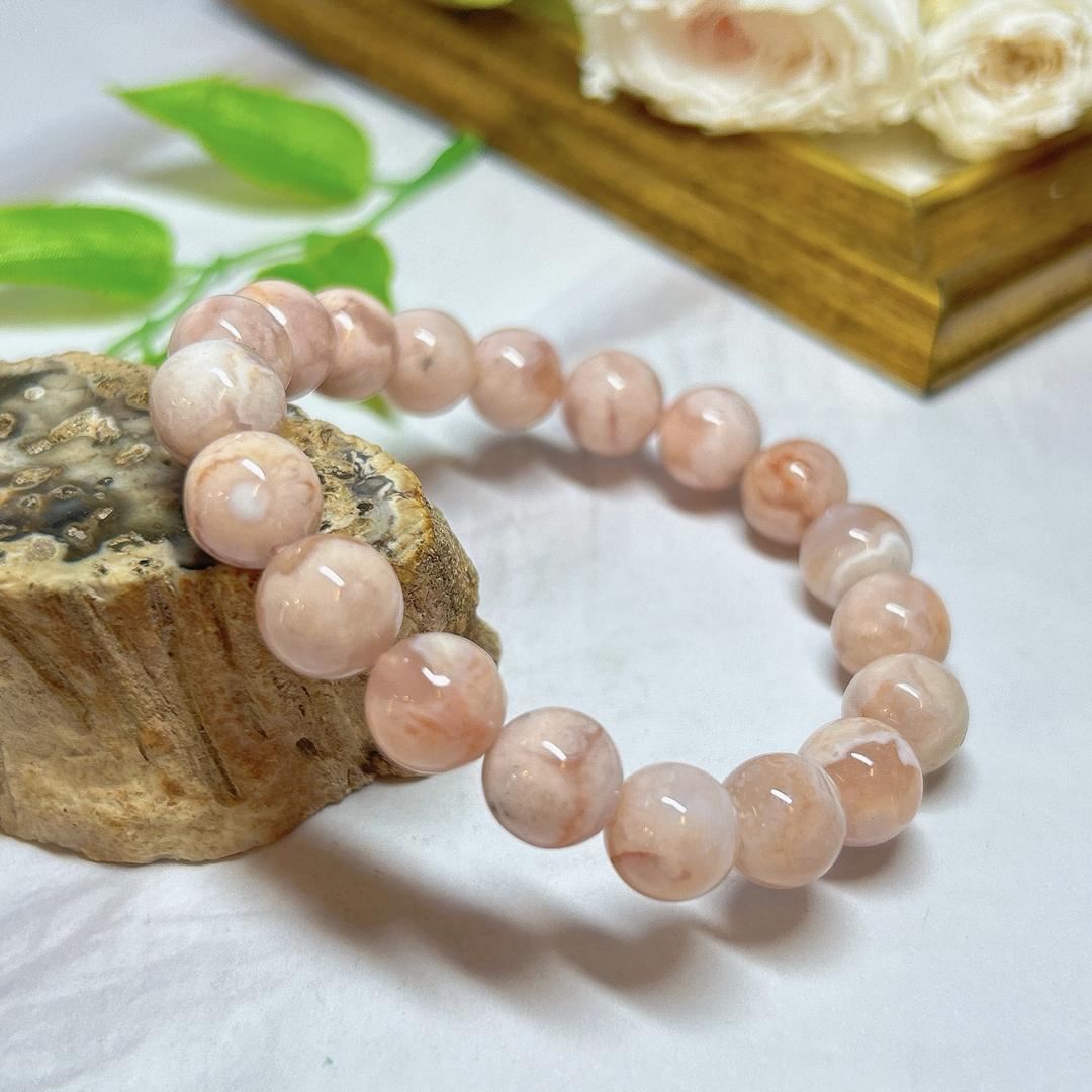No.E5444Aȡ10֥쥹åȡCherry blossom agate