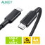 AUKEY USB ֥ typeC to typeC 10Gbps CB-CD23-BK 1m ® ǡž USB-C C PDб 100W 5Aб ® 4Kб ޥ Ρȥѥ ֥å ޥ 