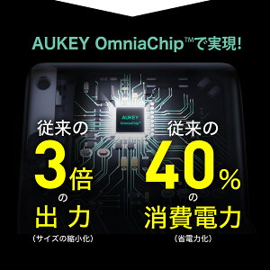 AUKEY(オーキー)USB充電器Omnia100WPD対応[USB-C1ポート]