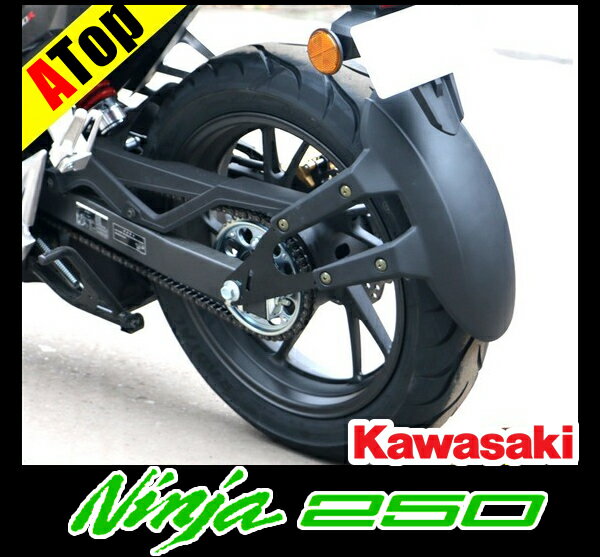 NINJA250 ニンジャ250 アームマウント マッドガード スプラッシュガード リアフェンダー ニンジャ250R NINJA250R